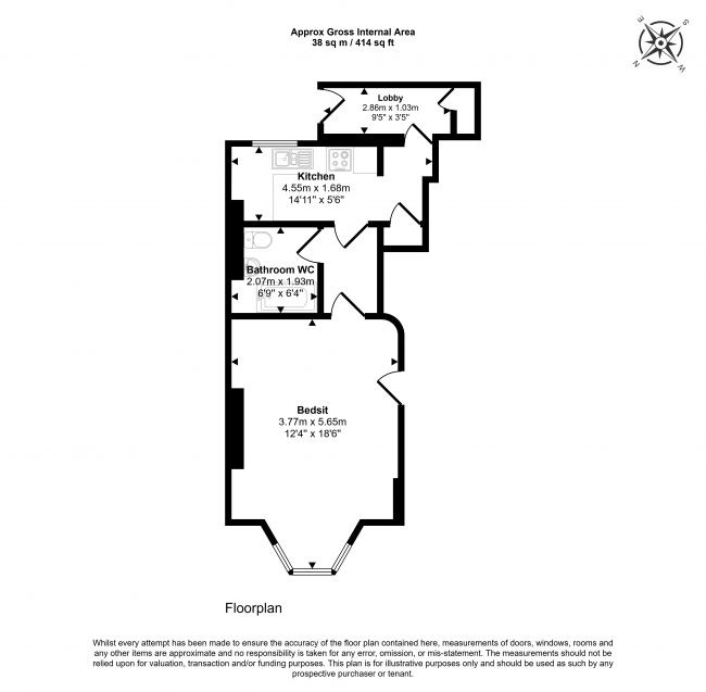 Flat 1, 15 Hutt Street, Hull, East Yorkshire, HU3 1QL 9