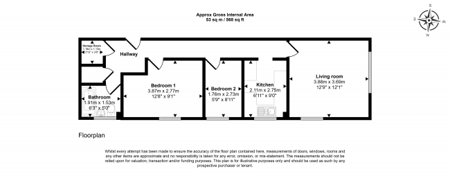 32 Aldwyck Court, Leighton Buzzard Road, Hemel Hempstead, HP1 1SH 8