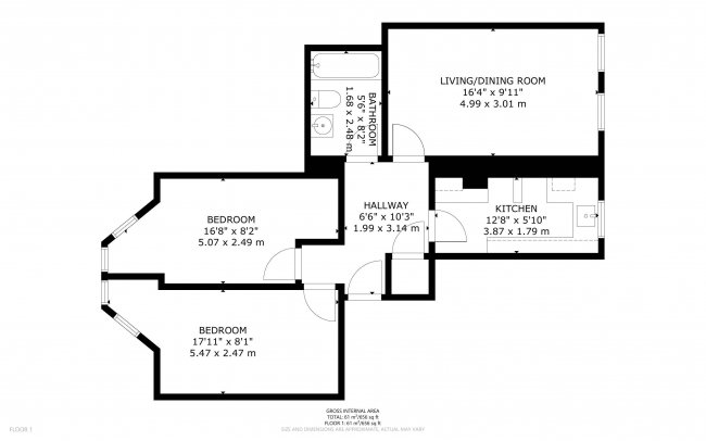 Flat 1, 132 Earls Court Road, Kensington, London, W8 6QL 6