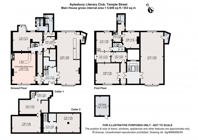 Aylesbury Literary Club, 7-11 Temple Street, Aylesbury, Buckinghamshire HP20 2RN 3