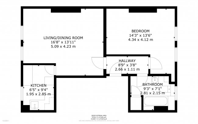 Flat B, 5 Wyndham Crescent, Upper Holloway, London, N19 5QJ 8