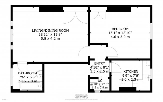 Flat B, 8 Pemberton Gardens, Upper Holloway, London N19 5RU 1