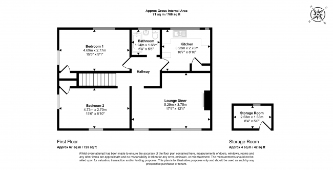 Flat A, 1 Moss Drive, Vange, Basildon, Essex, SS16 4RZ 9