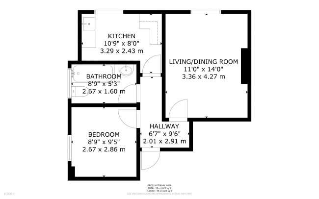 Flat F, 93 Highbury Hill, Highbury, London, N5 1SX 9