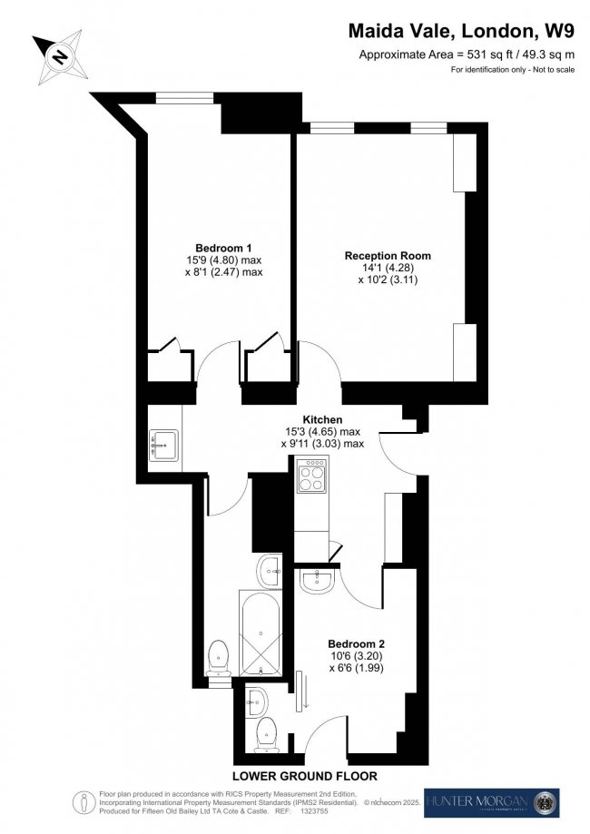 Flat 19, Cunningham Court, Maida Vale, London, W9 1AE 9