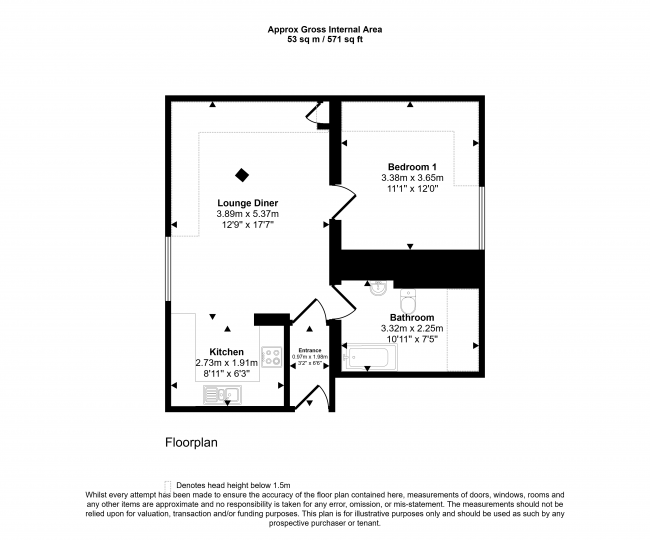 Flat 13, 22 Montpellier Crescent, Wallasey, CH45 9AB 1