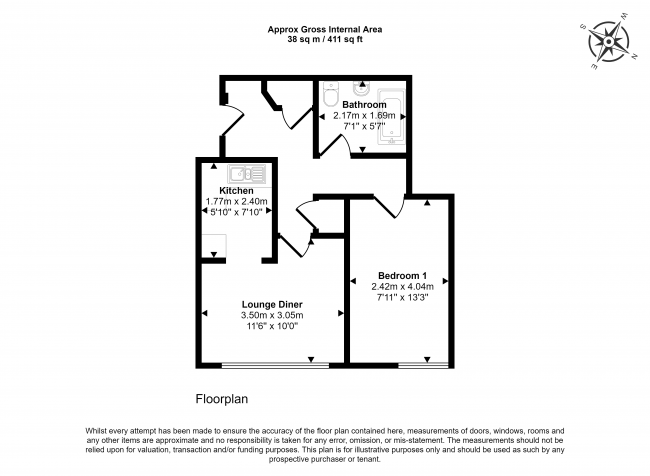 Flat  26, Quartercroft, Pyramid Close, Weston Favell, Northampton, NN3 8DP 4