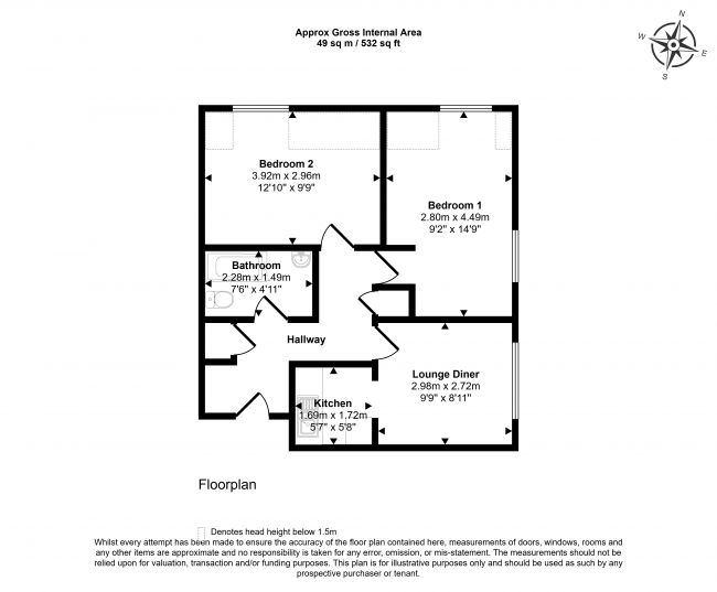 Flat 68, Quartercroft, Pyramid Close, Weston Favell, Northampton, NN3 8DP 4
