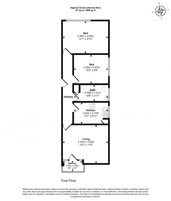 Flat 11, Lyndon House, 2 Conifer Drive, Birmingham B31 2HX 1