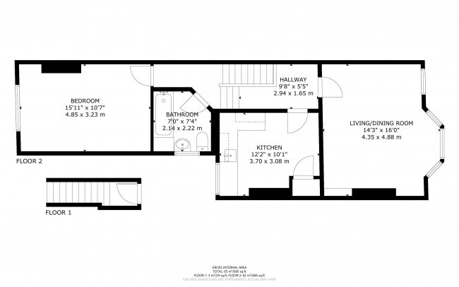 First Floor, 111 Radford Road, Hither Green, London, SE13 6SA 2