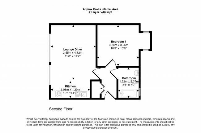Flat 18 Estreham House, 12 Streatham Place, London, SW2 4PZ 5