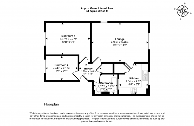 Flat 10 Wyvern House, Bridge Road, Grays, Essex, RM17 6RS 3