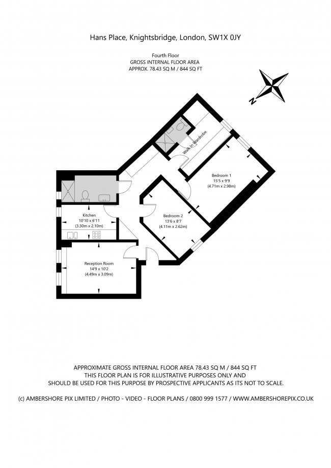 Flat 6, 24 Hans Place, Knightsbridge, London, SW1X 0JY 1