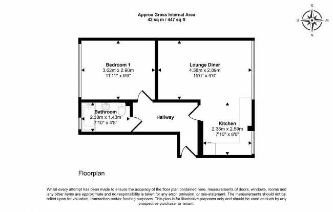 3 The Sheraton, St Marks Hill, Surbiton, KT6 4PY 8
