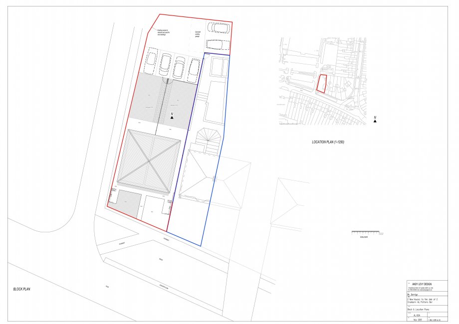 Site adjacent to 2 Cranborne Road, Potters Bar, Hertfordshire EN6 3AH 6