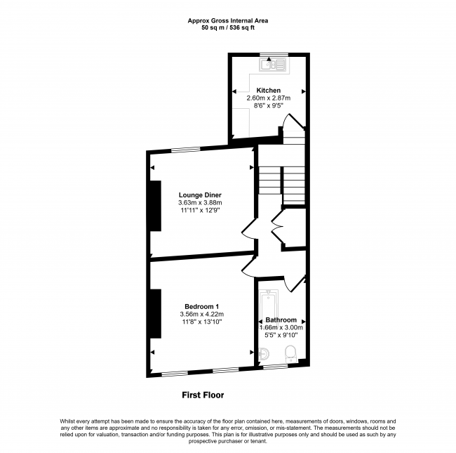 Flat B, 6 Palmerston Road, Forest Gate, London E7 8BH 4