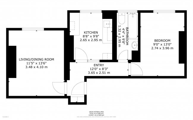 Flat 9, Block A Peabody Estate, Rosendale Road, Herne Hill, London, SE24 9EQ 2