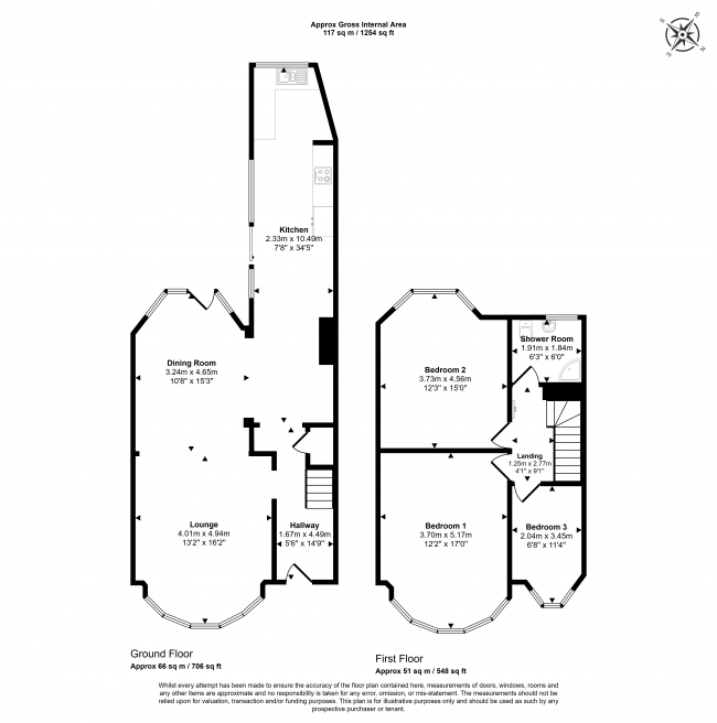11 The Rise, Palmers Green, London N13 5LF 4