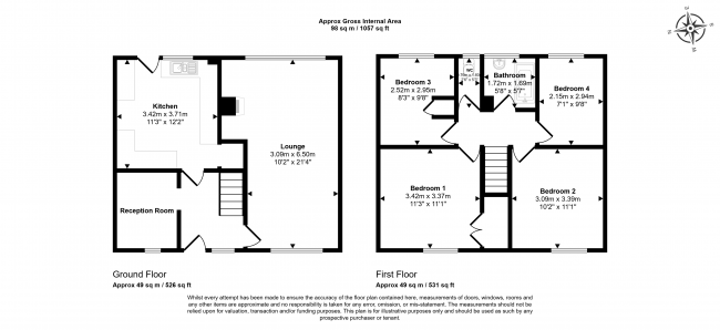 51 Sallowbush Road, Huntingdon, Cambridgeshire PE29 7BE 1