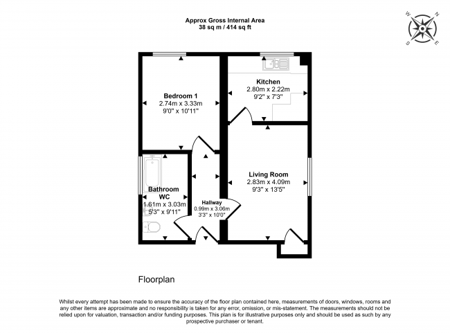 Flat 6, 1 Morpeth Street, Springbank, Hull, East Yorkshire, HU3 1RF 6