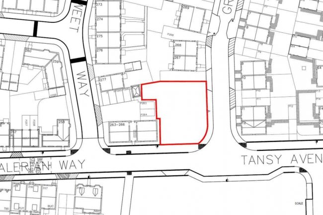 Land opposite Stotfold Library, Valerian Way, Stotfold, SG5 4NL 3