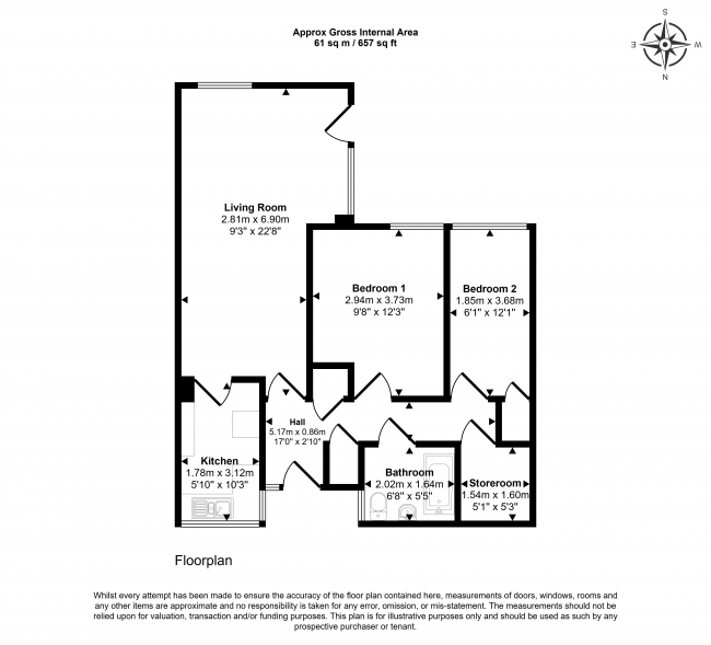 3 Ogilvie Square, Calne, Wiltshire, SN11 8NS 2