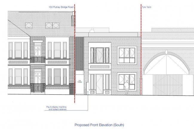 Land adjacent to 150 Putney Bridge Road, Putney, London SW15 2NG 87