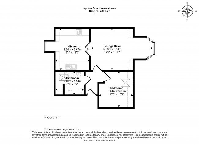 Top Floor Left, 34 Atholl Street, Perth, Perthshire, PH1 5NP 8