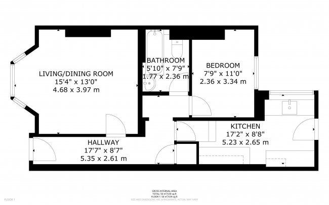Flat A, 41 Alvington Crescent, Hackney, London, E8 2NN 8