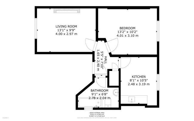 55 Greyhound Mansions, Barons Court, London, W6 8NY 5