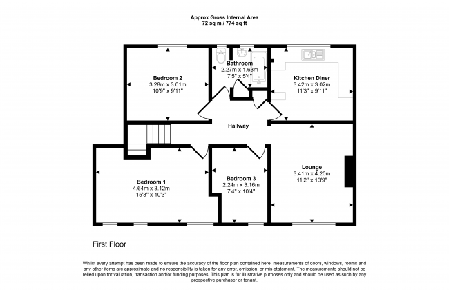 27 Marden Crescent, Bexley, Kent, DA5 1PW 2