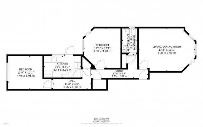 Ground Floor Flat, 14 St Albans Road, Harlesden, London, NW10 8UH 4