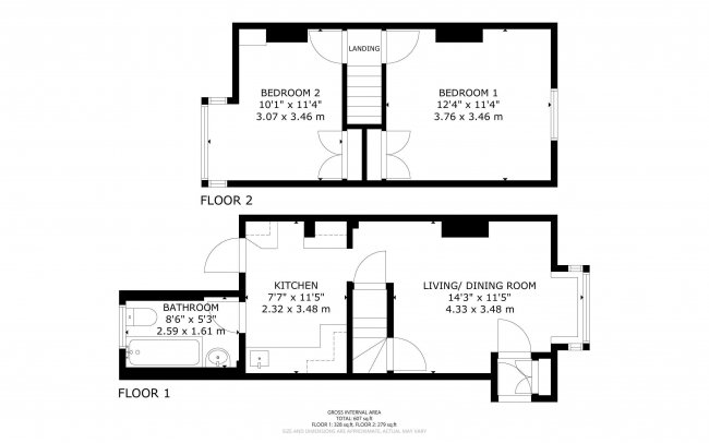 65 Henchman Street, Acton, London, W12 0BW 1