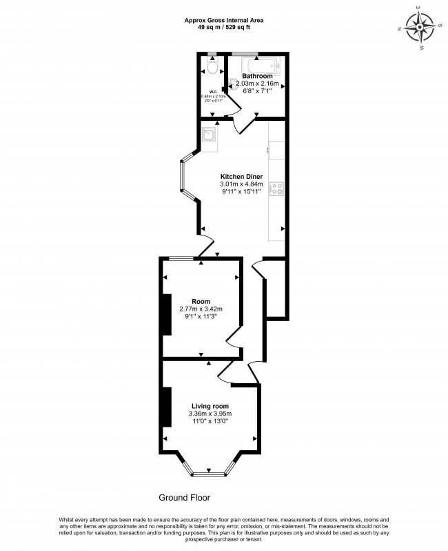 Ground Floor Flat, 9 Albert Square, Stratford, London E15 1HJ 9