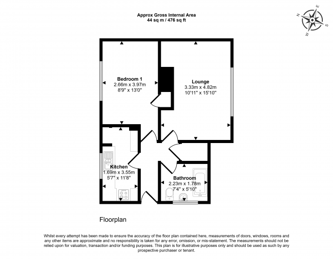 Flat 34 Plaistow Close, Stanford-Le-Hope, SS17 7AT 4