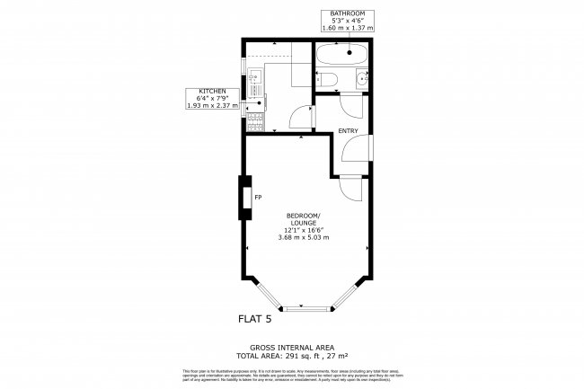 Flat 5, 7 Parklands, Surbiton, Surrey, KT5 8EA 3