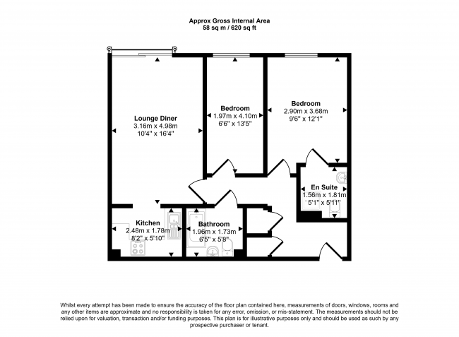 136 Berberis House, High Street, Feltham TW13 4GR 5