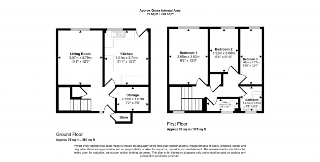 22 Miniott Walk, Hemlington, Middlesbrough, Cleveland, TS8 9NA 2