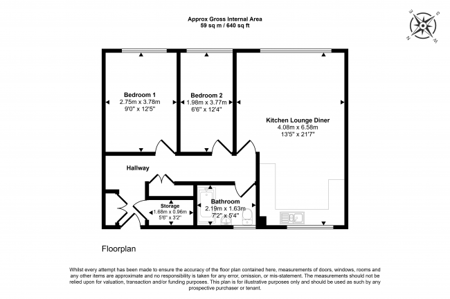 16 Browney Path, Bedford, Bedfordshire, MK41 7XH 2