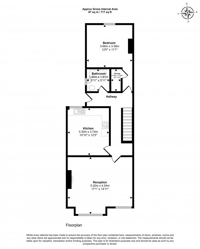 Flat 2, 44 Laindon Road, Longsight, Manchester, M14 5DP 4