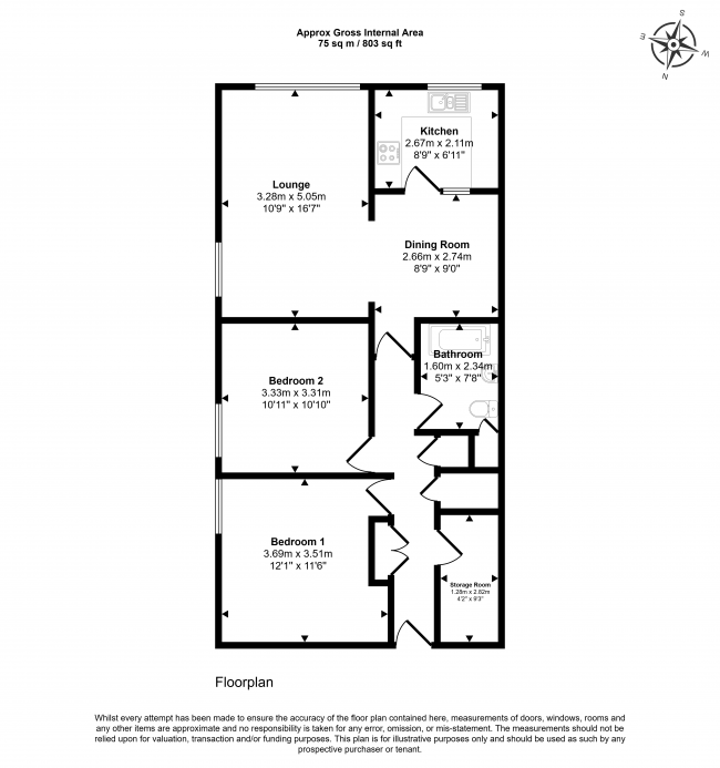 Flat 42, Benwell Close, Benwell Grange, Newcastle Upon Tyne, NE15 6RZ 10