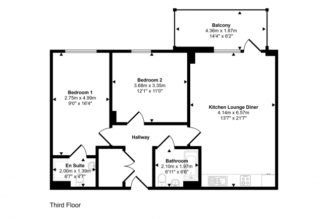 Flat 10, Denman House, 1 New Road, Feltham TW14 9AJ 8