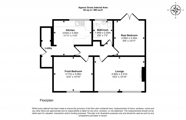Flat 27 Crawte Avenue, Holbury, Southampton, Hampshire SO45 2GQ 10