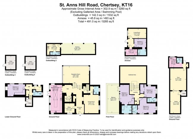 Svetlanas, St. Anns Hill Road, Chertsey, Surrey, KT16 9NN 67