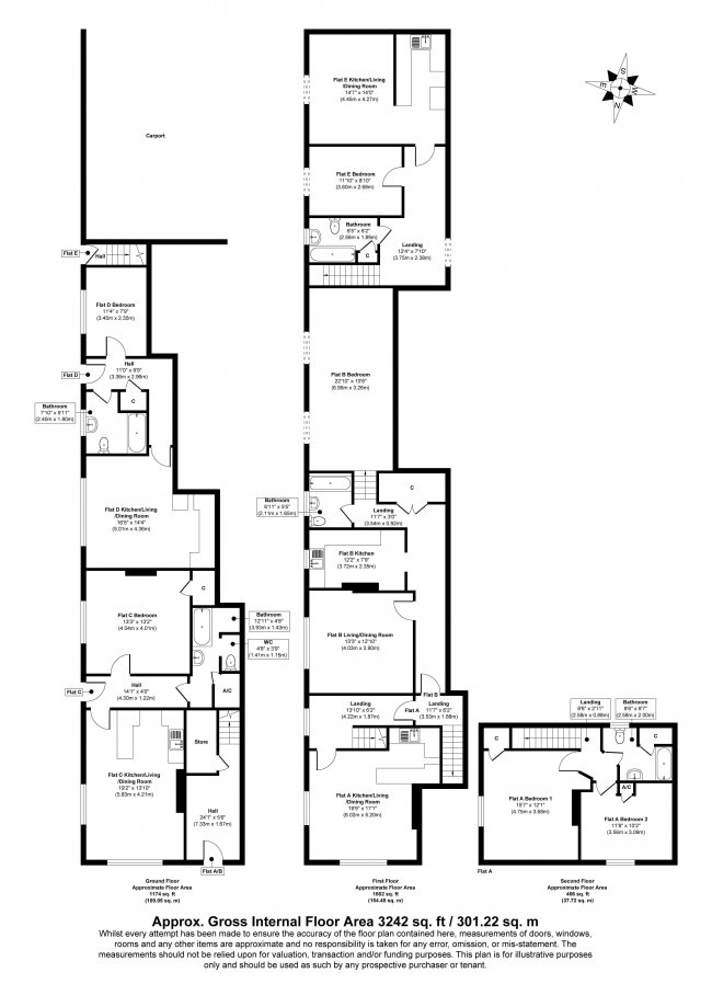 Flats A-E, 1 East Street, Blandford Forum, Dorset, DT11 7DU 67
