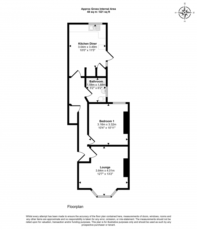 Ground Floor Flat, 42 Beauchamp Road, London, E7 9PD 83