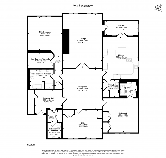 Flat 6 College House, 77 South Downs Road, Altrincham, Cheshire, WA14 3DZ 85