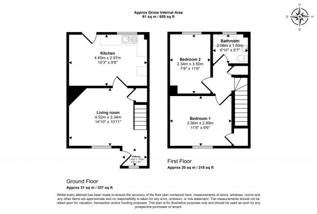 Flats 1 -14 & Houses 15 – 19 Pines Court, East Street, Blandford Forum, Dorset, DT11 7DU 1