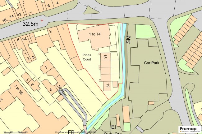 Flats 1 -14 & Houses 15 – 19 Pines Court, East Street, Blandford Forum, Dorset, DT11 7DU 1