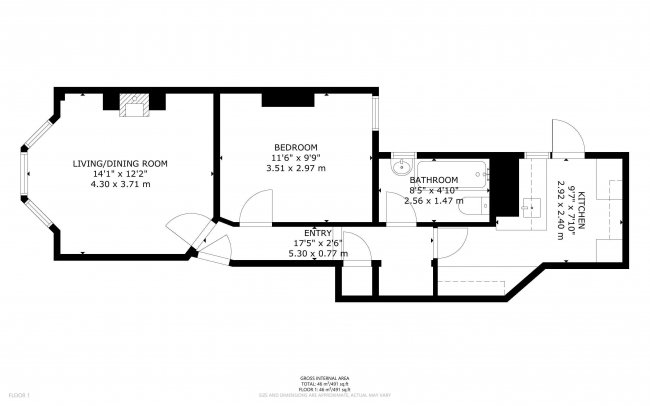 Flat 1, 35 Shirley Gardens, Hanwell, London, W7 3PT 8
